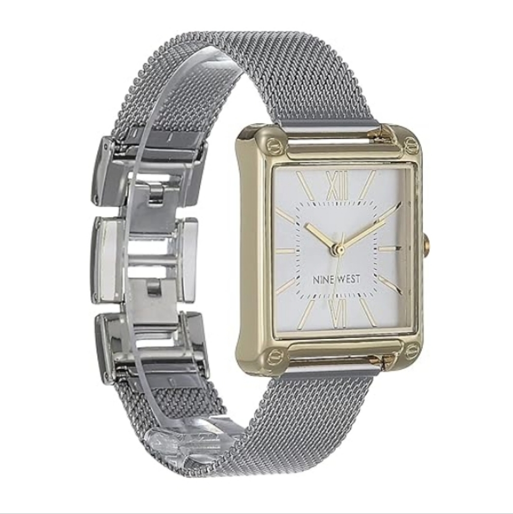 Women's Mesh Bracelet Watch Silver /Gold